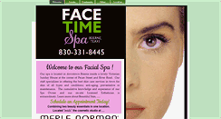 Desktop Screenshot of facetimeboerne.com
